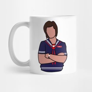 Steve "The Hair" Harrington Cartoon Mug